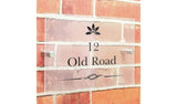 Personalised Message Acrylic House Sign 278g