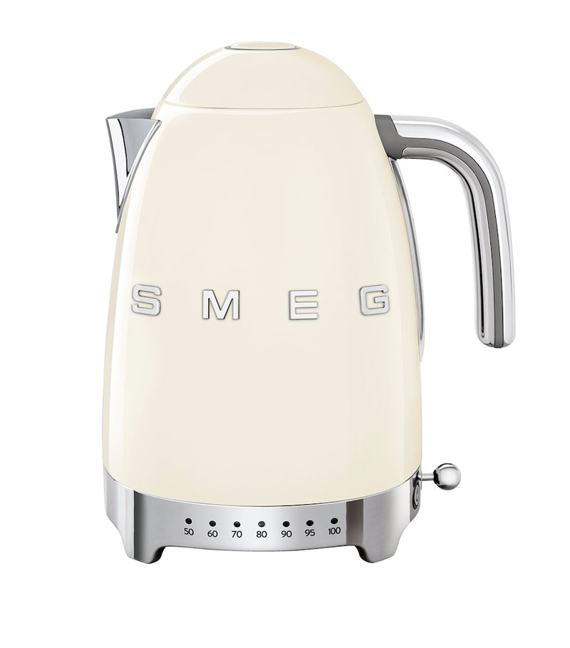 Retro Stainless Steel Fridge with Humidity Control and Temperature Zone
