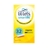 Lil-Lets regular non-applicator tampons 32 count, imported from the UK
