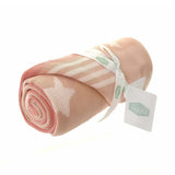 Ziggle Baby Blanket Pink Stars 100cm x 75cm