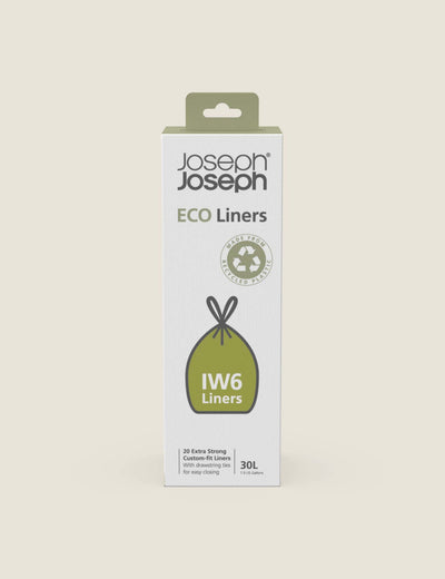 Joseph Joseph Bin Liners 30L 20 Pack Drawstring Waste Bags