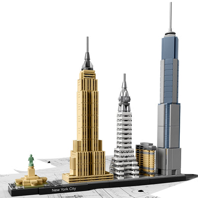 LEGO New York City Skyline Architecture Building Set 598 Pieces