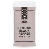 COOK by ASDA ground black pepper 25g - British product