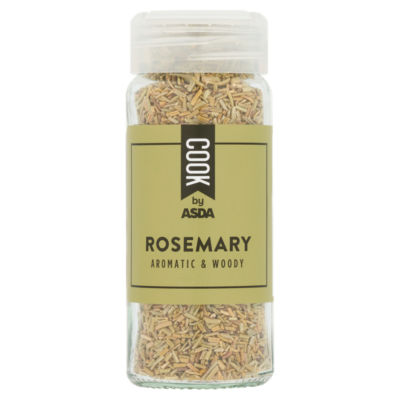 ASDA Cook rosemary dried herb 27g, imported from the UK