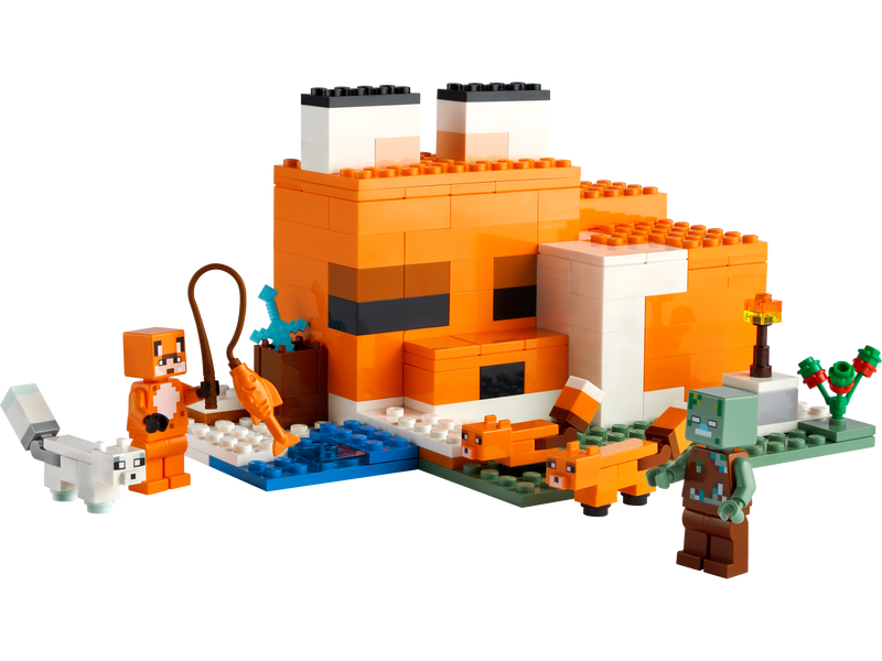 LEGO Minecraft Fox Lodge Set 193 Pieces (British brand)