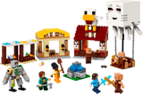 LEGO Minecraft Ghast Balloon Village Attack 555 pieces, imported from the UK