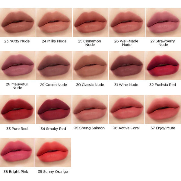 Peripera velvet lip tint Nutty Nude 4g , imported from the UK