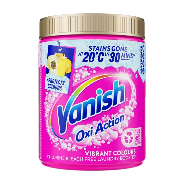 Vanish Oxi Action Fabric Stain Remover Powder Colours 470g GOODS M&S