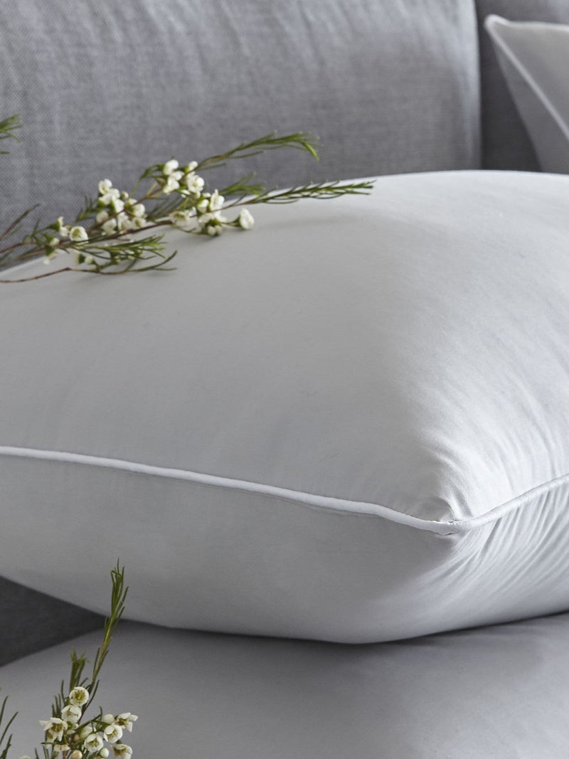 Appletree grey piped edge duvet cover and pillowcase set - British product
