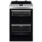 AEG double electric cooker stainless steel 55cm - British product