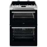 AEG double electric cooker in stainless steel 60cm - British product
