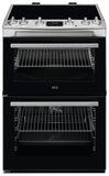 AEG double electric cooker in stainless steel 60cm - British product