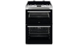 AEG double electric cooker in stainless steel 60cm - British product