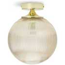 Habitat champagne globe flush ceiling light 22cm diameter, UK version