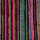 Habitat Cotton Skinny Bright Stripe 2 Pack Face Cloth- Multi