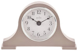Acctim Harston Mantel Clock in Taupe - British product