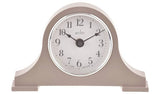 Acctim Harston Mantel Clock Taupe Analogue Clock