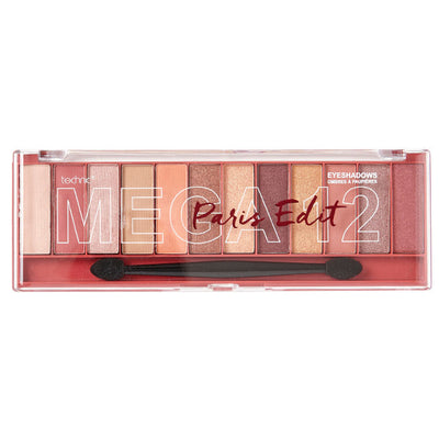 Technic MEGA 12 Eyeshadow Palette Paris Edit
