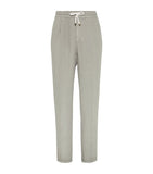 Cashmere and Cotton Blend Sweatpants with Turned-Up Cuffs and Pockets