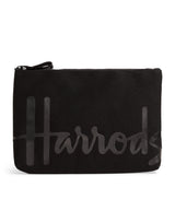 Harrods Medium Cotton Logo Pouch