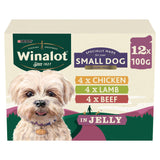 Winalot Small Dog Food Pouch Mixed in Jelly 12x100g GOODS Sainsburys