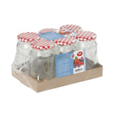 Tala 6 1lb Glass Jam Jars 455ml 6 per pack GOODS M&S