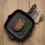 Tramontina Cast Iron Square Griddle Pan 27cm