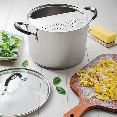 Tramontina Stainless Steel Stockpot with Drainer 24cm / 7.8L