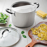 Tramontina Stainless Steel Stockpot with Drainer 24cm / 7.8L