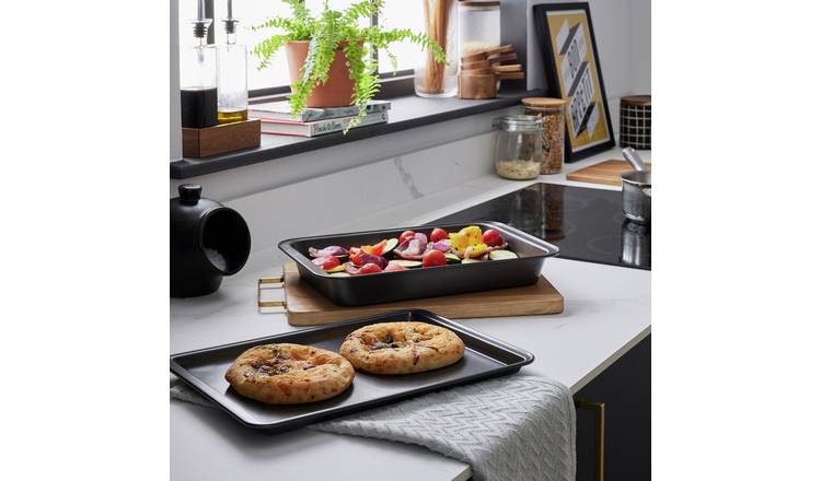 Habitat Carbon Steel Non Stick Bakeware Set