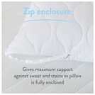Slumberdown Cotton Comfort pillow protectors size L75 x W50cm (British brand)