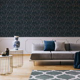 Superfresco Easy Innocence Navy Wallpaper