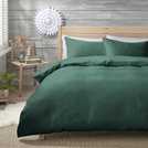 Habitat green cord duvet cover set double, UK version