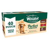 Winalot Perfect Portions mixed variety dog food in gravy 40 x 100g (British brand)