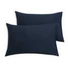 Habitat pillowcase pair navy 75x50cm, UK version