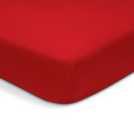 Habitat red fitted sheet king size, UK version