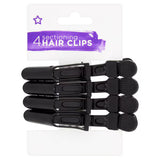 Superdrug Black Sectioning Clips Hair Styling Tool