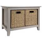 Argos Home Grey Shoe Storage Bench for 4 pairs - British product