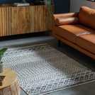 Habitat reversible flatweave rug grey 120x170cm, UK version