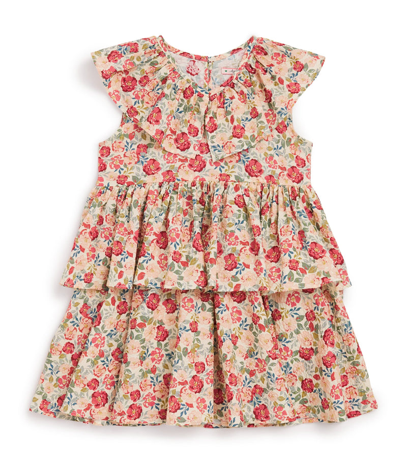 KONGES SLOJD Organic Cotton Bella Frill Dress (9 Months - 10 Years)