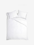 White/Black Collection Luxe duvet cover and pillowcase set (British brand)