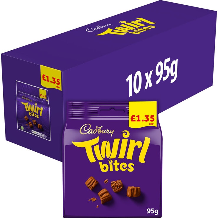 Cadbury Twirl Bites PMP 135 10 x 95g