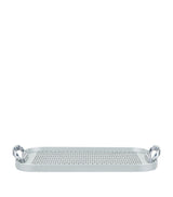 Kaymet Rubber Grip Cut Out Handle Serving Tray