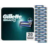 Gillette Mach3 Razor Blade Refills 20 Pack