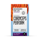 Mushrooms For Life Organic Cordyceps Perform Full Spectrum 60 Capsules