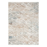 Nourison Glitz Grey Abstract Rug, UK version