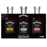 Jack Daniel's BBQ sauce variety pack 3 x 553g, UK version
