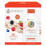 Youtheory Collagen Liquid Natural Berry Supplement Drink 30 Count