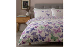 Argos Home watercolour butterflies bedding set king size - British product