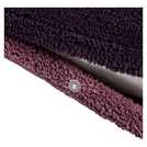 Argos Home Purple Double Sided Fleece Bedding Set - Single - British product